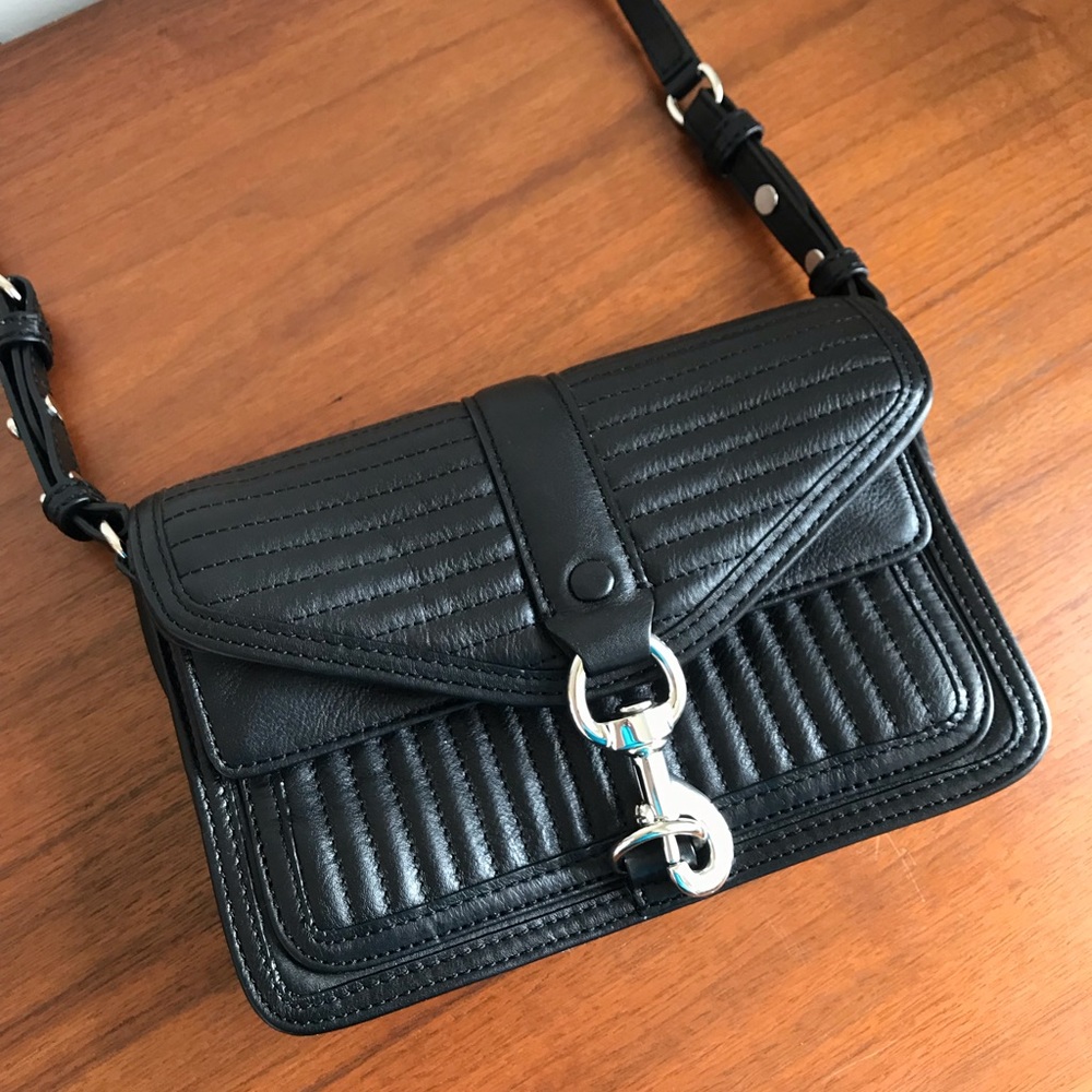 REBECCA MINKOFF Hudson Quilted Moto Mini